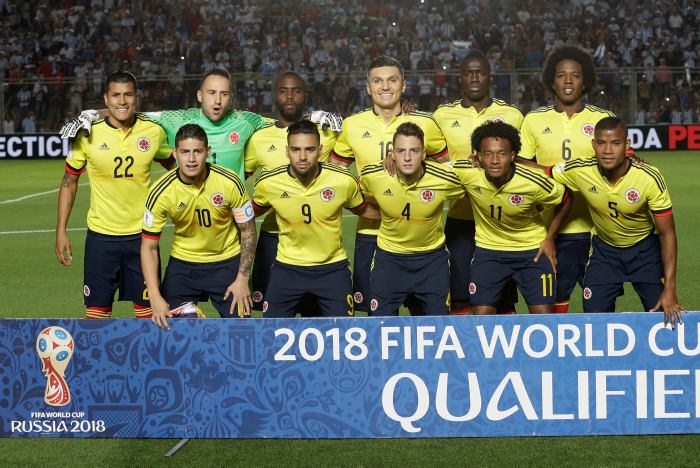 Timnas Kolombia Lolos menuju Piala Dunia Rusia 2018